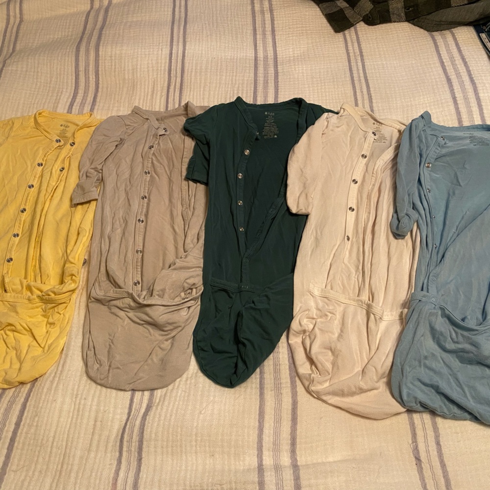 5 kyte baby sleep bundlers